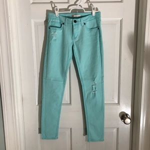 Girls’ Levi’s Distressed Super Skinny Jeans 14